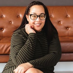 Hutch Anthropologie Green & Black Structured Knitwork Dress